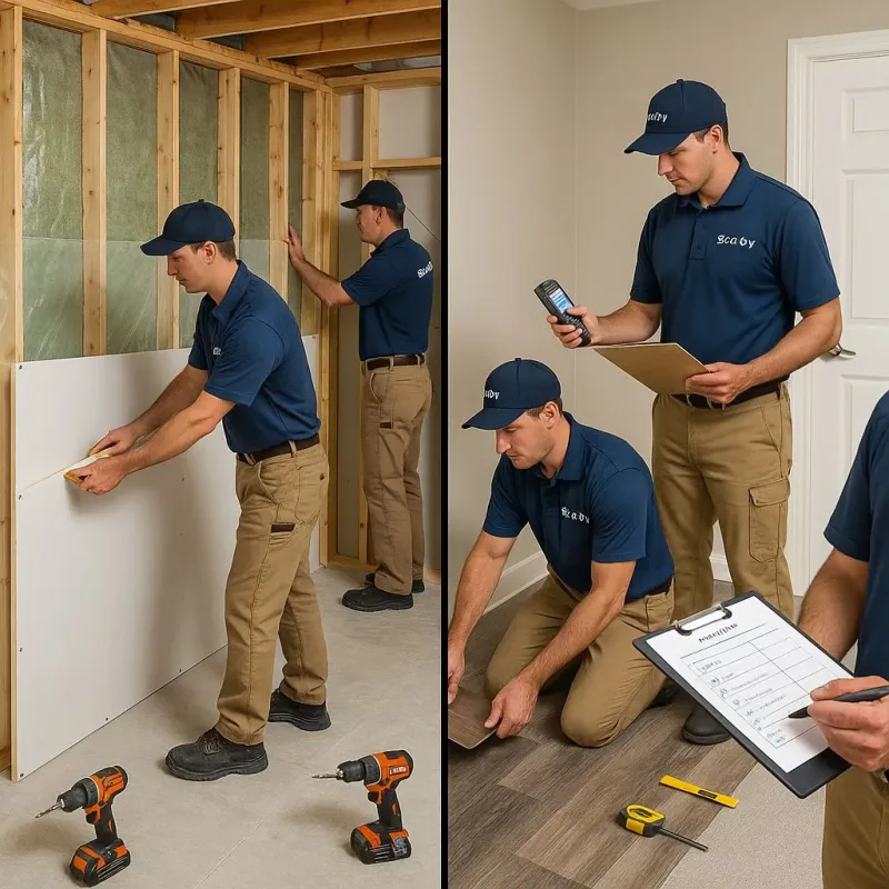 Repairs and Reconstruction process in Independence, MO